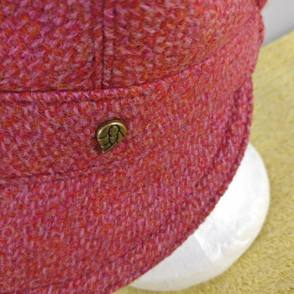 HELEN KAMINSKI Australian Pure Wool Cloche hat in Ruby Rust FALL/WINTER headwear - Picture 2 of 9
